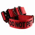 thumbnail image 4 of Tacticollar - DO NOT PET, 1.5 inch and 2 inch Nylon Collar for Medium and Large Dogs, Neoprene Padded Inside, Communicate Your Dogs Needs to Prevent Accidents, 4 of 5
