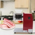 thumbnail image 5 of Miumaeov Meat Cutting Machine Blade Electric Meat Cutter High Capacity Stainless Steel Restaurant Food Cutter for Kitchen Supermarket Lamb Chicken Fish Beef Red, 5 of 11