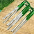 thumbnail image 6 of Hot Sale Newest Tools Staples Nails U-shaped Staples Pegs Turf Galvanised U-Shaped Steel 150*30*3mm Carbon Steel, 6 of 6