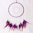 thumbnail image 3 of 1 pcs Handmade Dream Catcher with Feathers for Car/ Wall Hanging Decoration Ornament, 3 of 6