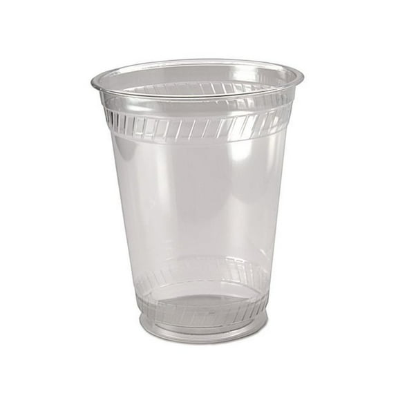 Fabri-Kal Kal-Clear PET Cold Drink Cups, 16 oz to 18 oz, Plastic, Clear, 50/Sleeve, 20 Sleeves/Carton