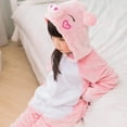 thumbnail image 3 of Disfraz de Anime de Halloween para hombres y mujeres, mono de cerdo para adultos, Kigurumi, pijama cálido con capucha, 3 of 4