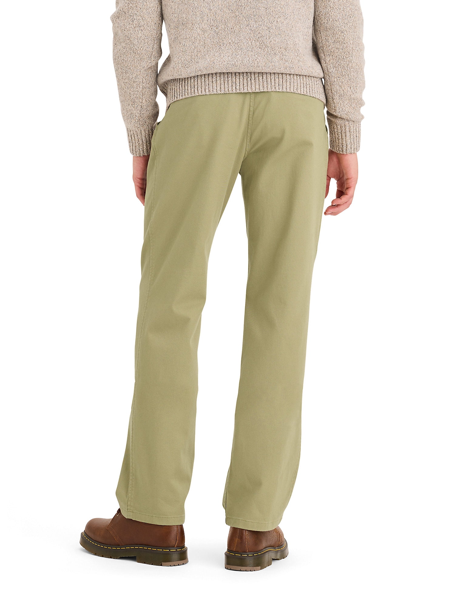 Dockers Men's Straight Fit Pleated Casual Chino Pants