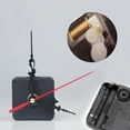 thumbnail image 2 of Silent Quartz DIY Wall Clock Movement Mechanism Non Ticking Repair Parts Replacement Kit With 2 Hands Clock Quartz Movement, 2 of 5