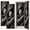 Color 4, variant on 2 Pcs School Locker Magnetic Wallpaper 12" x 36" cow print Reusable Removable Locker Accessories Back to School Supplies