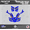 Blue, variant on Kalair GFX Graphics Kit for Honda TRX 300EX MAIER PLASTICS (1993-2006) Predator Series