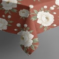 thumbnail image 4 of Pioneer Flower Floral Print Pattern Rectangle Tablecloth 60"x120", Waterproof Polyester Table Cloth, Wipeable Spillproof for Dining Camping Indoor Outdoor, 4 of 6