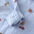 thumbnail image 5 of 5-6T Little Kids Boy's Shirt Long Sleeve Cute Graphic Top Fall Winter Clothes Outfit for 12 Months 2T 3T 4T 5T 6T 7T 8T Kids School Casual Daily, 5 of 9