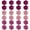 A, variant on BNNG Assorted Colors 24pcs Rose Felt Applique Kits Flower Felt Non-Woven Stickers Sew on Applique Felt Pads for DIY Handcraft Decoration Wreath Decoration Applique Headband Hair Accessory