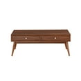 thumbnail image 4 of Lexicon Frolic Wood 2 Drawer Coffee Table in Brown, 4 of 5