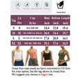 thumbnail image 3 of SAYFUT Women's Sports Bras, Comfy Padded Gym Workout Longline Crop Top Sleeveless Shirt Camisole Built-in Bra, 3 of 6
