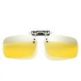 thumbnail image 2 of SagaSave Fashion Polarized Sunglasses Clip Sunshade Anti-Glare Anti-UV for Adults Unisex, 2 of 3