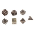 thumbnail image 3 of Dados De Metal Poliédricos De 8 Uds Para Juegos De Mesa RPG De Pathfinder DnD A Escala De Dragón Sunnimix Juego de dados poliédricos, 3 of 8