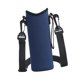 thumbnail image 5 of Bolsa portabotellas con funda protectora, accesorios para vasos, soporte para botellas agua para viajes, senderismo, camping, ciclismo y gimnasio. Azul marino, 5 of 8