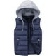 thumbnail image 2 of Chaleco de invierno ligero con capucha para hombre, chaqueta sin mangas, chaleco deportivo, 2 of 7
