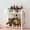 White, variant on Qiweii Multifunctional Storage 2-tier kitchen rack countertop seasoning multi-layer storage rack, desktop seasoning rack condiment can tank supplies kitchen organizer shelf