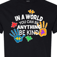 thumbnail image 4 of Inktastic In a World You Can Be Anything Be Kind Autism Awareness T-Shirt, 4 of 5
