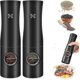 thumbnail image 1 of Salt and Pepper Grinder Set, 2Pcs Electric Grinder Coffee Grinder, Battery Operated Pepper Grinder with Light, Adjustable Coarseness Salt Grinderbat, 1 of 5