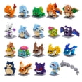 thumbnail image 2 of Bloques de construcción de Pokémon para niños, juguetes educativos para armar, Pikachu, Charmander, Psyduck, Snorlax, Gengar, figuras de dibujos animados, miniladrillos, 2 of 5