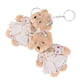 thumbnail image 3 of KAKOWELY 2 piezas de muñeco de oso de peluche colgante de decoración de oso de peluche colgante de animal de peluche, 3 of 5