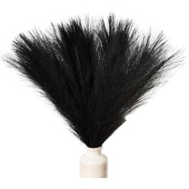 Faux Grass,Artificial Pompous Grass Fake Flower for Vase Filler,30 Pack 17.7" Artificial Grass for Home Decor Wedding Party Christmas