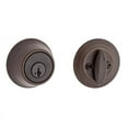 thumbnail image 2 of Kwikset SmartKey Security Venetian Bronze Metal Single Cylinder Deadbolt, 2 of 3