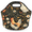 Multicolour 2, variant on Herdesigns Cock Neoprene Lunch Bag, Chicken Insulated Lunch Box for Women Men Washable Lunch Tote Soft Lunch Container With Zipper for Work Picnic Travel