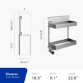 thumbnail image 2 of HIGOLD Shearer Universal Pull-Out Tray Basket For 200MM Narrow Cabinet, 2 of 5