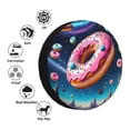 thumbnail image 2 of Kdxio Starry Sky Pine Tree Donut for Tire Cover Wheel Protectors Tyre Covers Weatherproof Wheel Covers Universal Fit for Trailer Rv SUV Truck Camper Travel Trailers 16 inch, 2 of 5