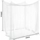 thumbnail image 2 of Mosquitera para exterior XXL para jardín, mosquitera para cama doble, mosquitera cuadrada móvil para interior para balcones, pérgolas, piscinas, terrazas, jardines y camping 220200200cm, 2 of 5