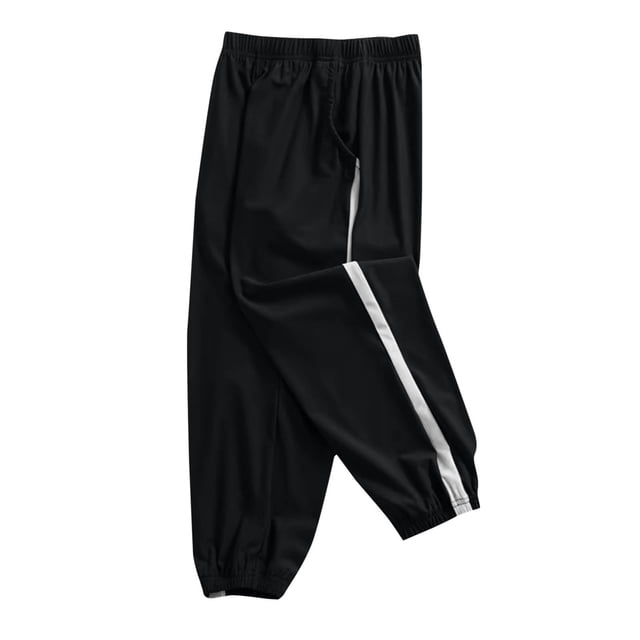 Odeerbi 3-13 Años Niños Niñas Hielo Seda Pantalones de Ejercicio de Secado Rápido Athletic Deportes Jogger Pantalones Verano Elástico Joggers Cintura Con Bolsillo