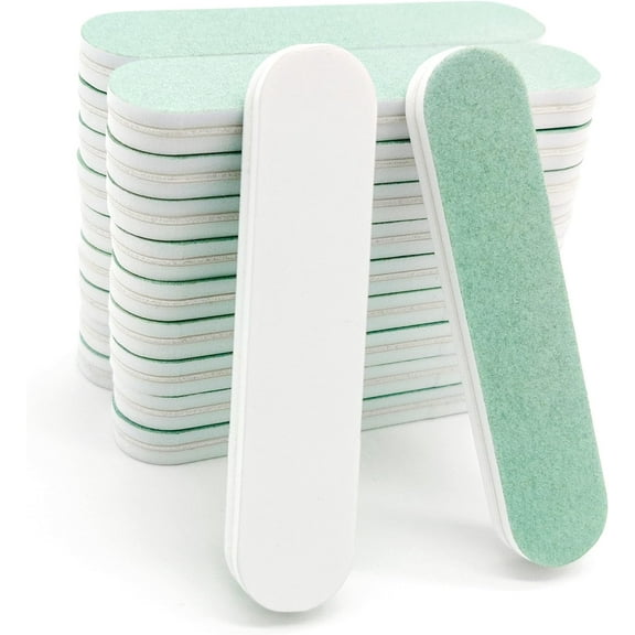 20pcs Plastic Silver Polishing Sticks, Double-Sided Sanding Sticks, Cleaning Buffing Bars for Jewelry