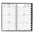 thumbnail image 2 of Compact Weekly Appointment Book, 6.25 x 3.25, Black Cover, 12-Month (Jan to Dec): 2024 | Bundle of 2 Each, 2 of 6