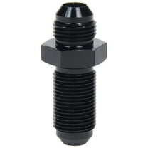 Allstar Performance ALL49615 12AN Straight Bulkhead Fuel Fitting, Black