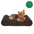 thumbnail image 6 of FurHaven Pet Products | Memory Foam Ultra Plush Luxe Lounger Pet Bed for Dogs & Cats, Chocolate, Medium, 6 of 13