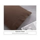 thumbnail image 4 of 2 Fundas De Almohada King Size 51 cm x 102 cm Marrón, 4 of 5