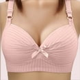 thumbnail image 2 of Dreluolixuan Wireless Bras with Support Bras Full Coverage Push Up Padded Wide Straps Bralettes Breathable Everyday Underwear, 2 of 8