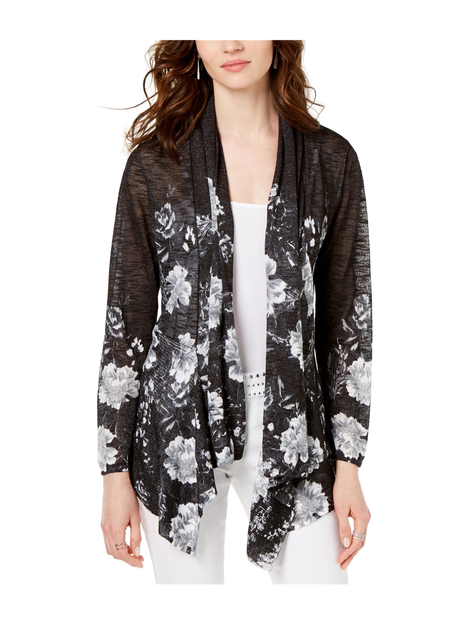 women's floral cardigan sweaters