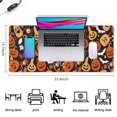 thumbnail image 5 of Long Mouse Pads for Desk,Halloween Pumpkins Bats and Spider Webs Desk Mats on Top Of Desks, Desk Mouse Pad Extra Large with 3mm Non-Slip Base and Stitched Edge for Gaming,Office,Work,Home 35.4x15.7in, 5 of 5