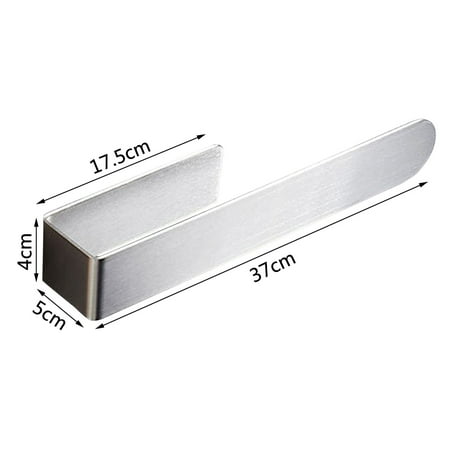 

Yakbaofuo Towel Rail Without Drilling – Towel Rail Made Of Stainless Steel Pocket Hole Right Angle Clamp
