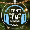 thumbnail image 1 of Adorno colgante SUCHAGIFT Gaming Christmas Acrílico 9 cm 2025, 1 of 7
