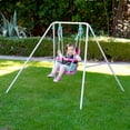 Sportspower Indoor/Outdoor My First Toddler Metal Swing with Safety