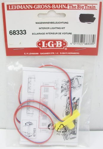 LGB 68333 carro iluminación interior 24 voltios mercancía nueva 
