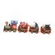 thumbnail image 5 of Adorno de tren navideño, artesanía, decoración de mesa, tren de madera, juguete para tienda C, 5 of 9