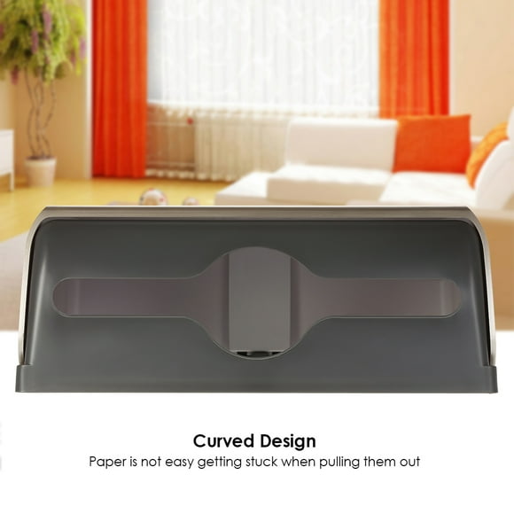 Wall-mounted Bathroom Tissue Dispenser Tissue Box Holder for Multifold Paper Towels