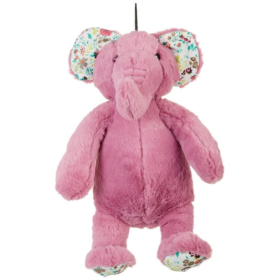 Petlou Dog Plush Toys,Crinkle Dog Toy, Interactive Stuffed Dog Squeaky Toys Chew Dog Toys for Medium Dog Small Large Dogs ,Cute Dog Toys (15" Promo Elephant-Lavender)