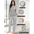 thumbnail image 3 of Vêtements de Nuit pour Femmes, style Élégant, Gris, 3 of 5