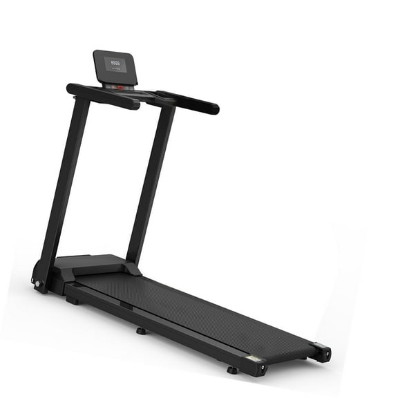 Treadmill Folding Treadmill with Handles 2.5HP Foldable Treadmill with LED Display 300 LBS Capacity Running Machine for Home Small Spaces