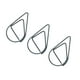 thumbnail image 1 of Seitruly 50 piezas de Clips de papel pequeños, abrazaderas de negocios de Metal con forma de gota de agua Vintage, suministros de papelería simples Carpetas de archivos Negro, 1 of 1