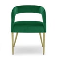 thumbnail image 3 of Intexca 2-Piece Hollow Backrest Accent Chair, Flannelette Fabric with Armrests, 3 of 5